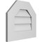 Ekena Millwork Octagonal Top Surface Mount PVC Gable Vent w/ 3-1/2"W x 1"P Standard Frame, 18"W x 16"H GVPOT18X1601SN - alternate 5